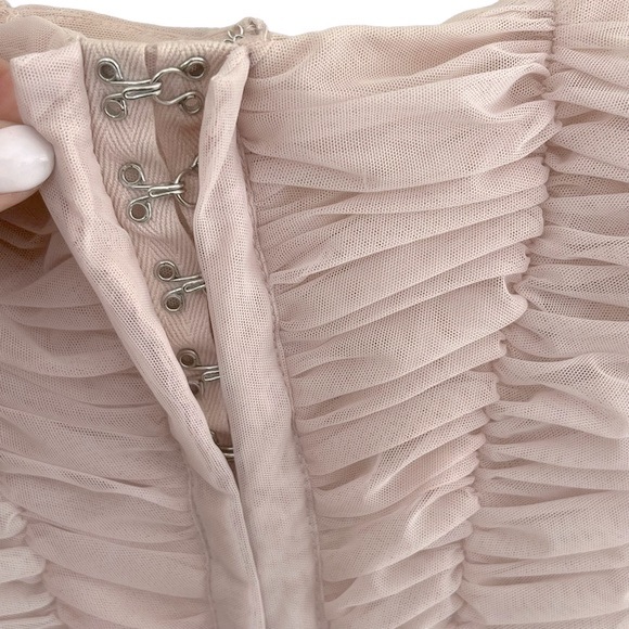 NEW House of CB Cate ruched minidress size XS - Picture 10 of 13